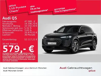 Gebraucht Audi Q5 Sport 204 PS (150 kW) 2025 Mythosschwarz metallic SUV