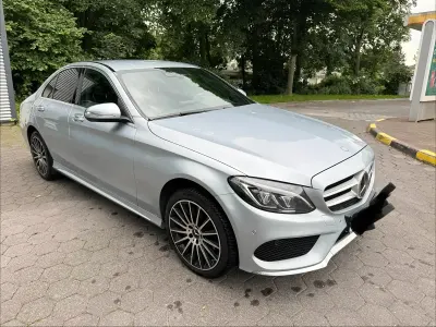 Gebraucht Mercedes C220 AMG line 197 PS (144 kW) 2014 Silber Limousine
