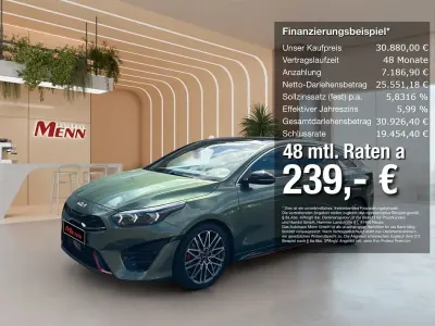 Używany Kia ProCeed GT 204 KM (150 kW) 2024 Zielony Kombi
