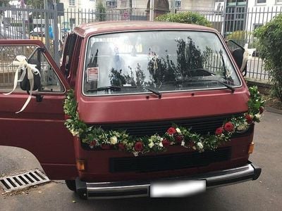 Second-hand VW T3 71 CP (52 kW) 1989 Roșu Van