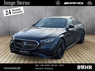 Gebraucht Mercedes E220 AMG 197 PS (144 kW) 2024 Lack graphitgrau (metallic) Limousine