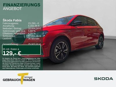 Usata Skoda Fabia Monte Carlo 116 CV (85 kW) 2025 Rosso Utilitaria