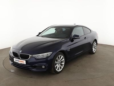 Gebraucht BMW 430 Sport Line 252 PS (185 kW) 2018 Blau Coupé