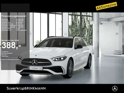 Gebraucht Mercedes C220 AMG 197 PS (144 kW) 2026 Weiß Kombi