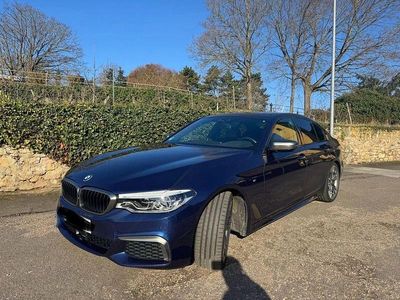 Gebraucht BMW M550 Performance 400 PS (294 kW) 2017 Blau Limousine