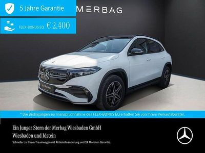 Polarweiß Gebraucht 2024 Mercedes EQA250 AMG line SUV | 36.850 € (Fairer Preis)