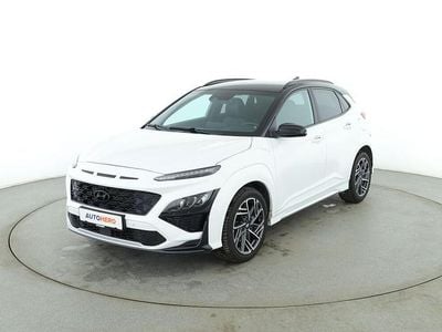 Gebraucht Hyundai Kona N Line 120 PS (88 kW) 2021 Weiß SUV