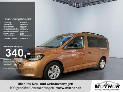 Copper bronze Gebraucht 2021 VW Caddy Maxi Basis Van / Kleinbus | 31.888 € (Teuer)