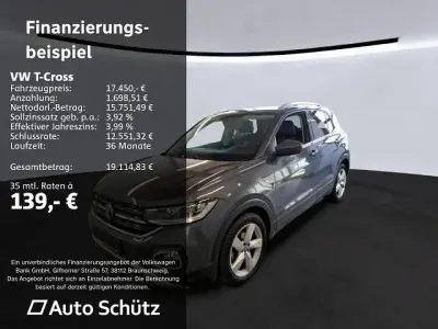 Gebraucht VW T-Cross Style 110 PS (80 kW) 2022 Grau SUV