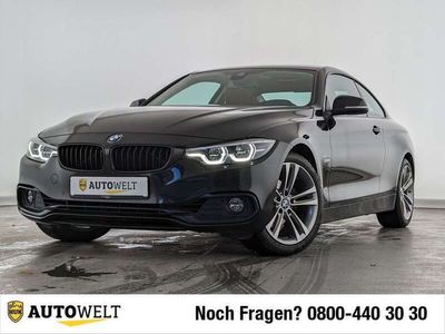 gebraucht BMW 420 420 i Sport Line LED+LEDER+NAVI+SHZ+PDC+TEMP+ Navi