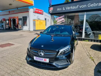 Brugt Mercedes A160 AMG 122 HK (89 kW) 2018 Sort Hatchback