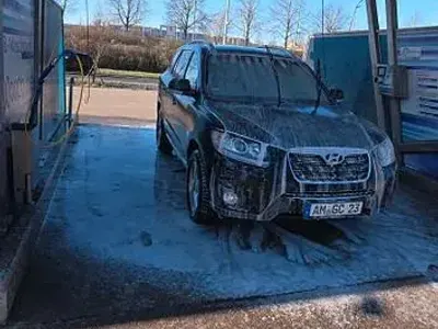 Gebraucht Hyundai Santa Fe Comfort 197 PS (144 kW) 2011 Schwarz SUV