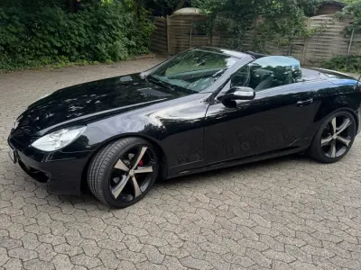Gebraucht Mercedes SLK200 163 PS (119 kW) 2006 Schwarz Cabrio