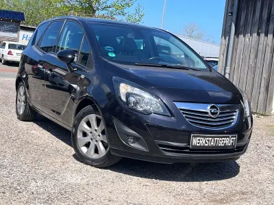 Gebraucht Opel Meriva Innovation 120 PS (88 kW) 2010 Schwarz Van / Kleinbus