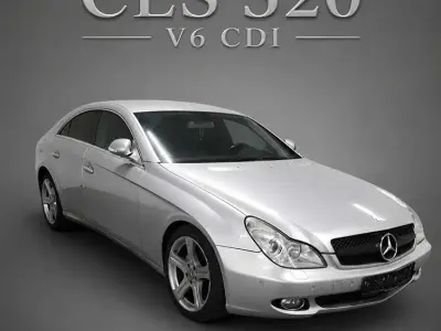 Gebraucht Mercedes CLS320 224 PS (164 kW) 2007 Silber Coupé