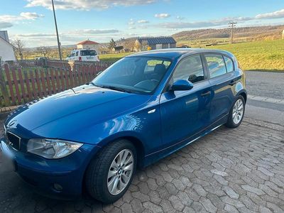 Usata BMW 116 115 CV (84 kW) 2005 Blu Utilitaria