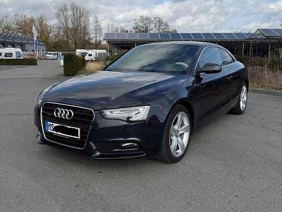 Usata Audi A5 Comfort 245 CV (180 kW) 2016 Blu Coupé