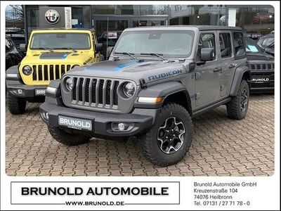 gebraucht Jeep Wrangler MY23 Unlimited Rubicon PHEV+380PS+TOP