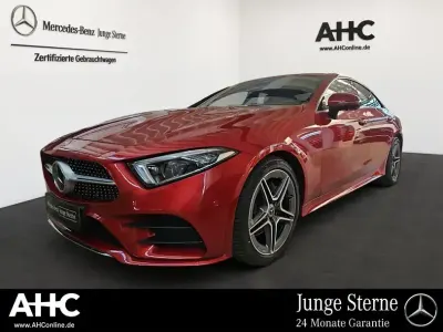 Brugt Mercedes CLS220 AMG 194 HK (142 kW) 2020 Rød Coupe
