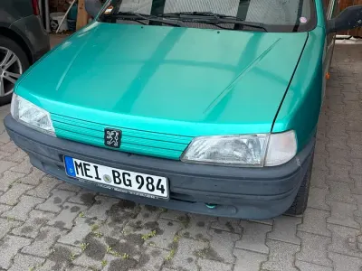 Gebraucht Peugeot 106 45 PS (33 kW) 1995 Grün Kleinwagen