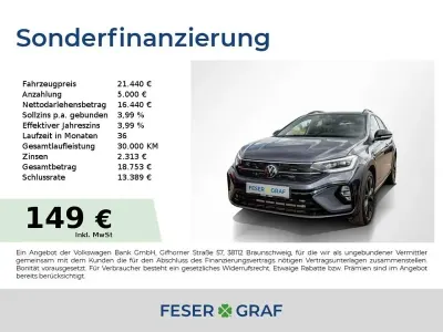 Gebraucht VW Taigo R-line 150 PS (110 kW) 2023 Rauchgrau metallic SUV