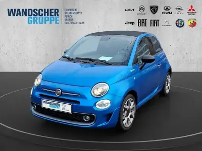 Occasion Fiat 500C Sport 69 PK (50 kW) 2021 Blauw Cabriolet