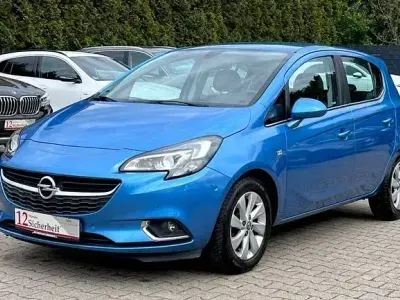 Gebraucht Opel Corsa Innovation 90 PS (66 kW) 2016 Arktis blau m2 Kleinwagen