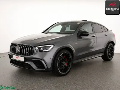 Gebraucht Mercedes GLC63 AMG AMG 510 PS (375 kW) 2020 Selenitgrau Coupé