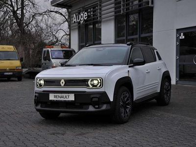 Neu Renault 4 E-Tech Iconic 110 kW (150 PS) 2025 Arktisweiß mit schwarzem dach SUV