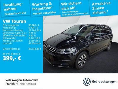 Gebraucht VW Touran Goal 150 PS (110 kW) 2025 Schwarz Van / Kleinbus