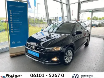 Gebraucht VW Polo Highline 110 PS (80 kW) 2021 Deep black (metallic) Kleinwagen