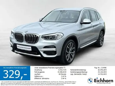 Gebraucht BMW X3 xLine 265 PS (194 kW) 2020 Silber SUV