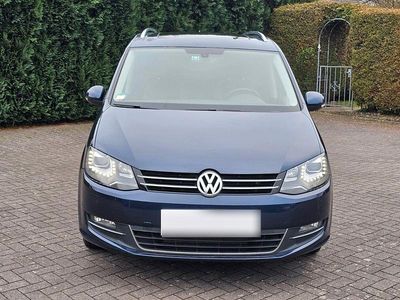 Usata VW Sharan 170 CV (125 kW) 2011 Blu Monovolume