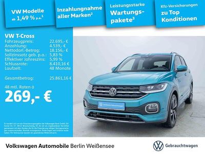 Grün Gebraucht 2022 VW T-Cross IQ Drive SUV | 22.695 € (Fairer Preis)