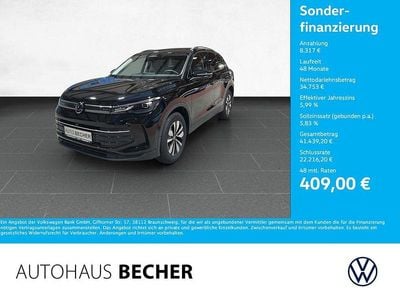 Grenadillschwarz metallic Neu 2025 VW Tiguan Goal SUV | 43.070 € (Guter Preis)