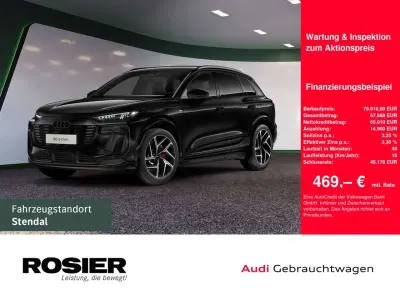 Gebraucht Audi Q6 e-tron Business 225 kW (306 PS) 2026 Schwarz / mythosschwarz SUV