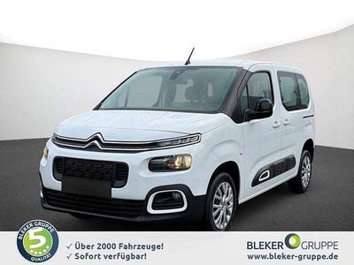 Gebraucht Citroën Berlingo Feel 110 PS (80 kW) 2023 Lackierung weiss icy/typ aussenverkleidung spiegel flach standard Van / Kleinbus