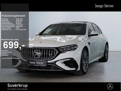 Gebraucht Mercedes E53 AMG AMG 585 PS (430 kW) 2025 Weiß manufaktur lack manufaktur opalithw Limousine