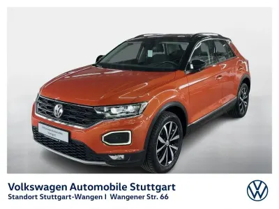 Gebraucht VW T-Roc Style 150 PS (110 kW) 2020 Energetic orange metallic schw SUV