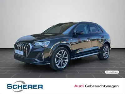 Gebraucht Audi Q3 S-Line 150 PS (110 kW) 2021 Schwarz (metallic) SUV