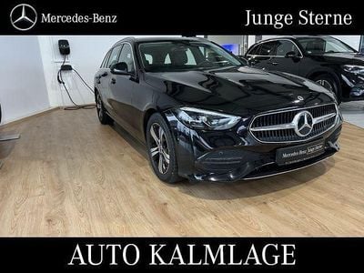 Lack obsidianschwarz Gebraucht 2022 Mercedes C220 Avantgarde Kombi | 34.480 € (Fairer Preis)
