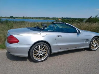Gebraucht Mercedes SL350 235 PS (172 kW) 2003 Silber Cabrio