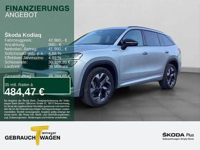 Silber Gebraucht 2025 Skoda Kodiaq SportLine SUV | 42.980 € (Fairer Preis)