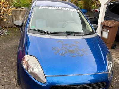 Gebraucht Fiat Grande Punto 95 PS (69 kW) 2007 Blau Kleinwagen