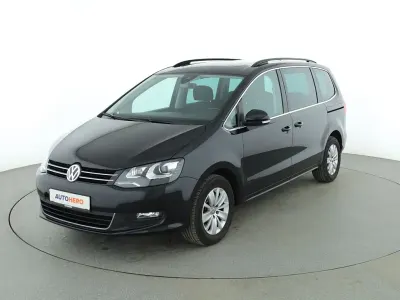 Gebraucht VW Sharan Comfortline 2020 Schwarz Van / Kleinbus