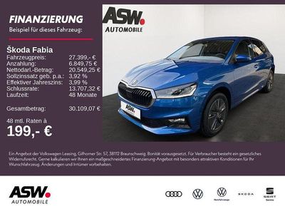 Raceblau metallic Neu 2025 Skoda Fabia Limousine | 27.399 € (Teuer)