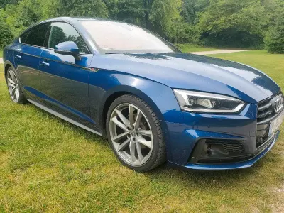 Gebraucht Audi A5 Sportback Ambiente 170 PS (125 kW) 2018 Blau Kleinwagen