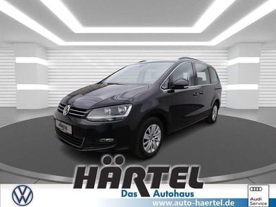 Gebraucht VW Sharan Comfortline 150 PS (110 kW) 2021 Deep black perleffekt, pearl effect Van / Kleinbus