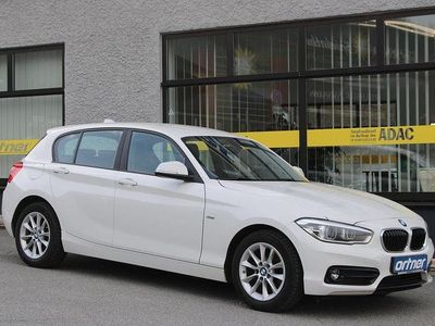 Gebraucht BMW 116 Sport Line 109 PS (80 kW) 2017 Weiß Kleinwagen
