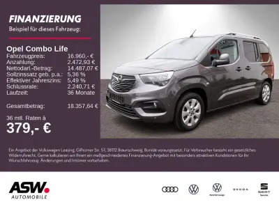 Gebraucht Opel Combo Life Edition 110 PS (80 kW) 2018 Grau Van / Kleinbus